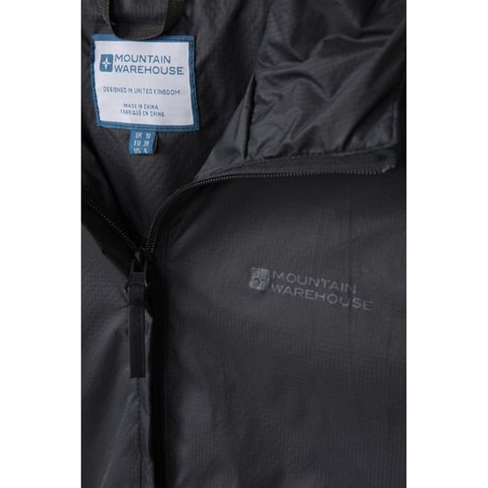 Mountain Warehouse Mens Torrent Waterproof Jacket (Black) - Image 5