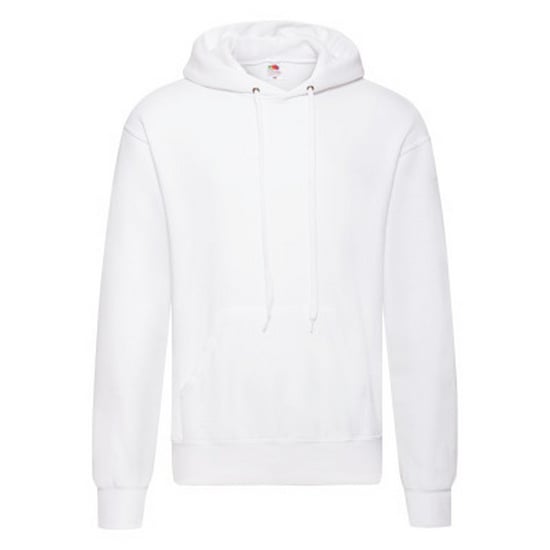 Fruit Of The Loom Unisex Adults Classic Hooded Sweatshirt (White) - Image 1