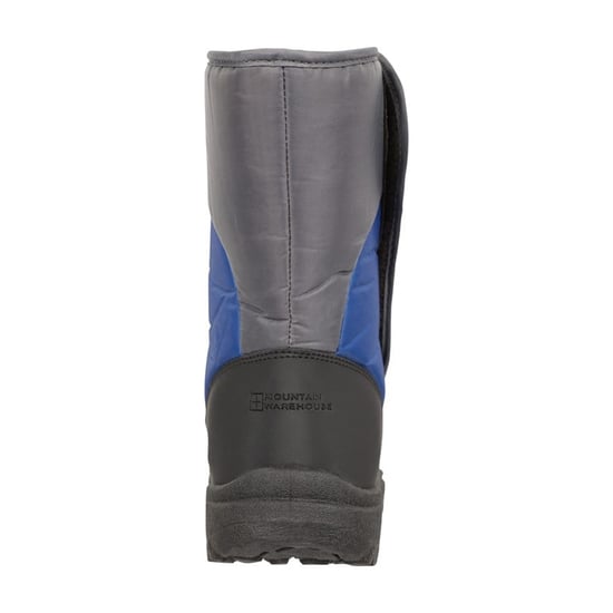Mountain Warehouse Childrens/Kids Caribou Adaptive Striped Snow Boots (Blue) - Image 2