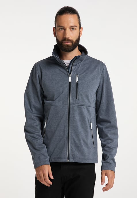 Dreimaster functional jacket Men marine melange - Image 3