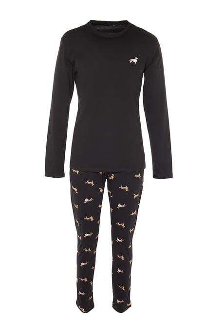 Trendyol Men's Crew neck Pajama Set - Image 6