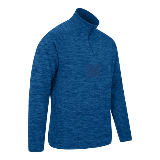 Mountain Warehouse Mens Snowdon II Fleece Top (Cobalt) - Image 3