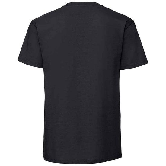 Fruit Of The Loom Mens Ringspun Premium T-Shirt (Black) - Image 2