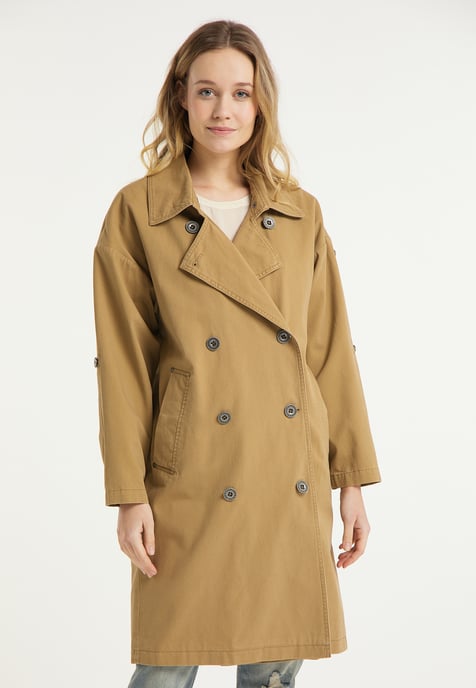 Dreimaster Coat women dark sand - Image 3