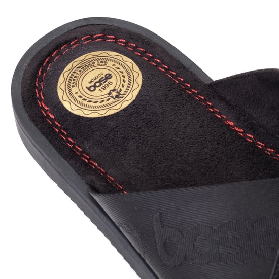 Base London Webb Leather Men's Black Sandals - Image 6