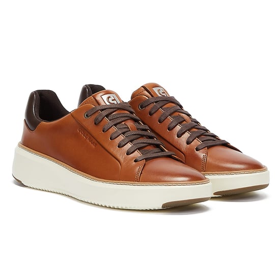 Cole Haan Grandpro Topspin Men's Tan Trainers - Image 1