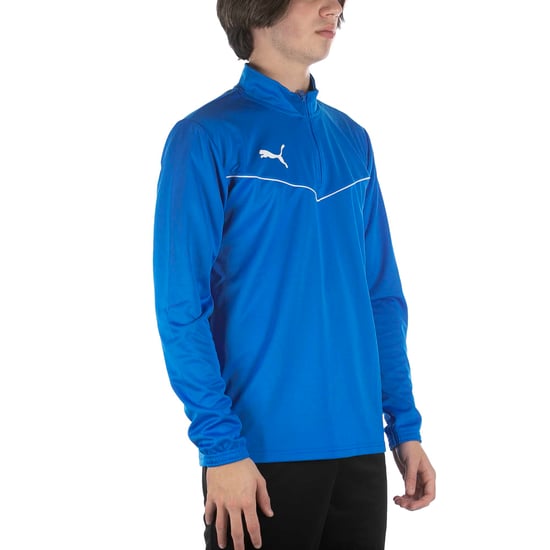 Sudadera Puma Teamrise 1/4 Zip Top Azul - Image 2