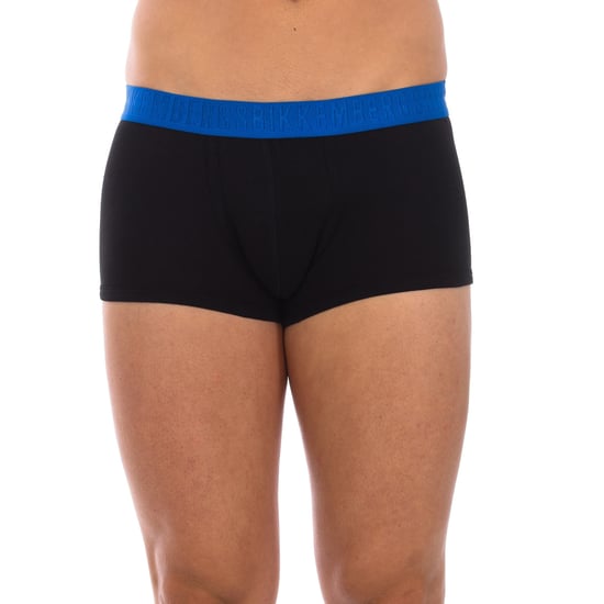 Pack-2 Men's Anatomical Front Fashion Tape Boxers BKK1UTR04BI
