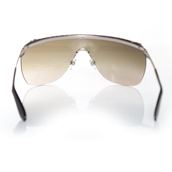 rimless shield chain sunglasses - Image 5