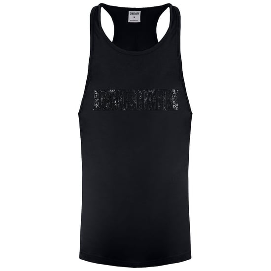 Chaleco negro Gymshark GFX Bob Stringer para hombre - Image 1
