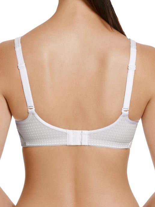 Electrify Mesh Wired Bra - White