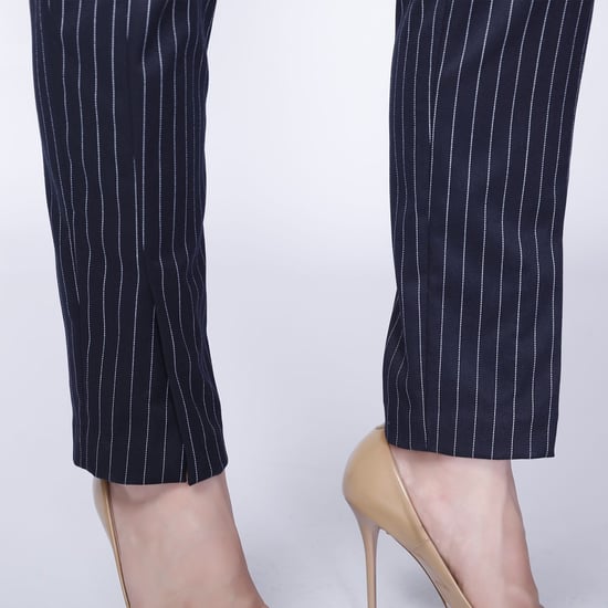 Striped cigarette pants - Image 3