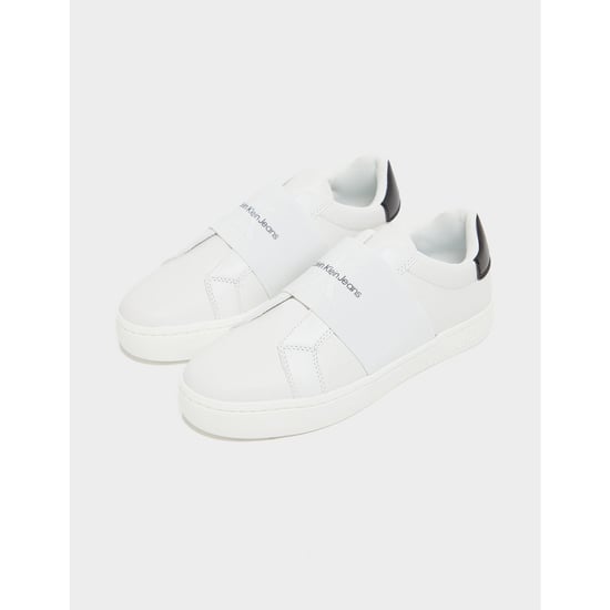 Zapatillas de mujer Calvin Klein con suela elástica en blanco - Image 2