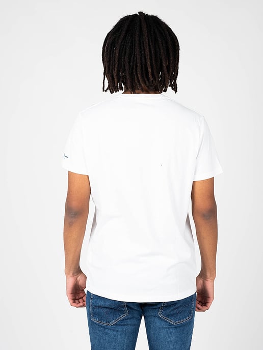 Pepe Jeans Camiseta Ramone Hombre Blanco - Image 4