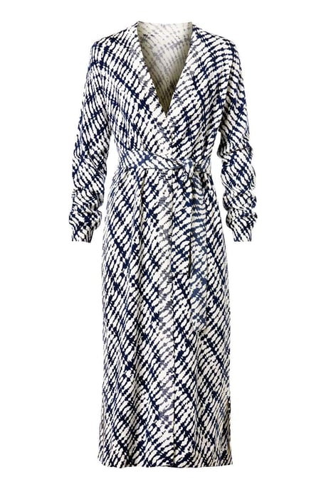 Flea Cardigan Navy / Wit - Image 1