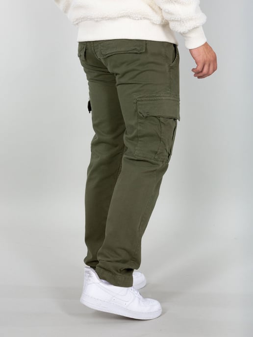 Pantalón Cargo Slim para Hombre Agent de Alpha Industries en Oliva - Image 4