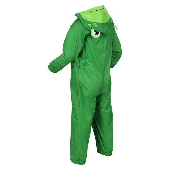 Regatta Childrens/Kids Charco Frog Puddle Suit (Extreme Green)