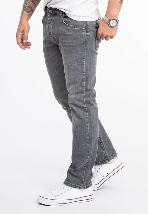 Rock Creek Jeans Straight Leg Grau - Image 2