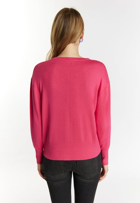 Mymo Knitted pullover women pink - Image 4