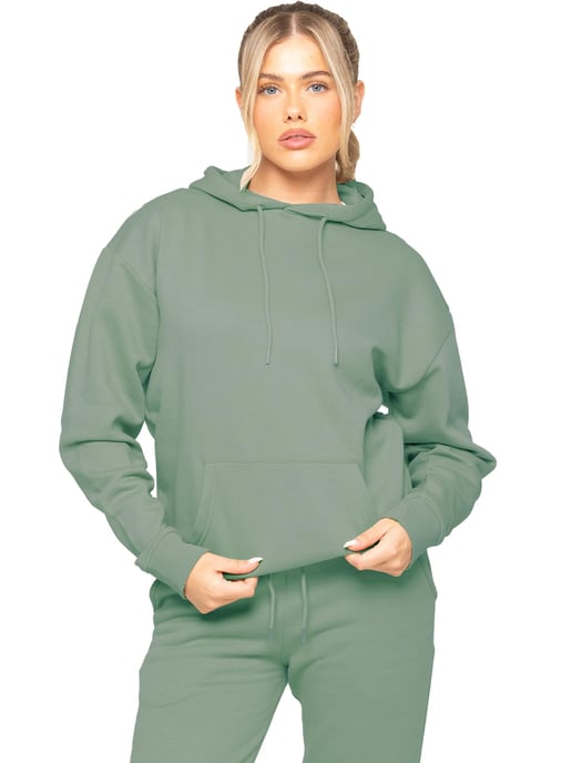 Enzo | Womens Oversized Pullover Hoodie Tracksuit Set - Image 4
