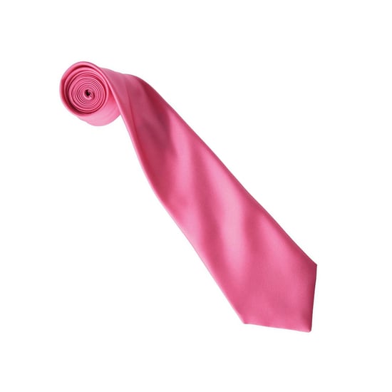 Premier Colours Collection Satin Tie (Fuchsia) - Image 2
