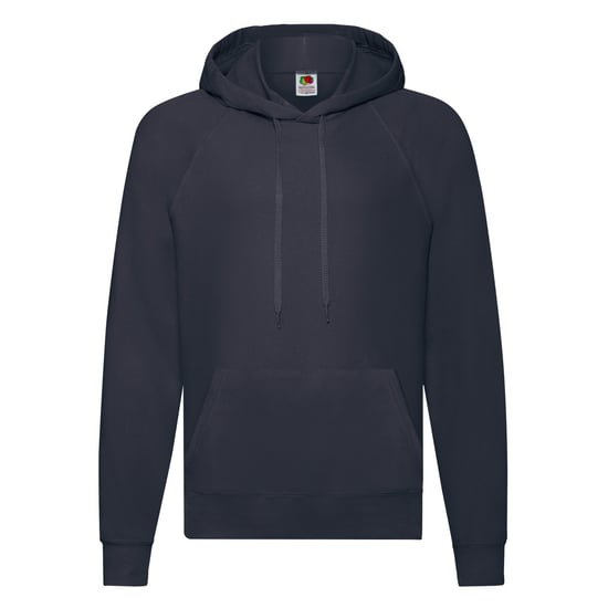 Fruit Of The Loom Unisex Adult Lightweight Hooded Sweatshirt (Deep Navy) - Image 1