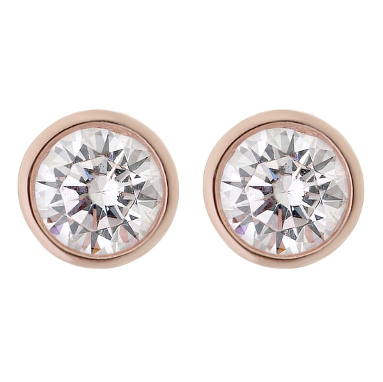 Orphelia Women's 925 Sterling Silver Stud Earrings - Rose ZO-6079/1 - Image 1