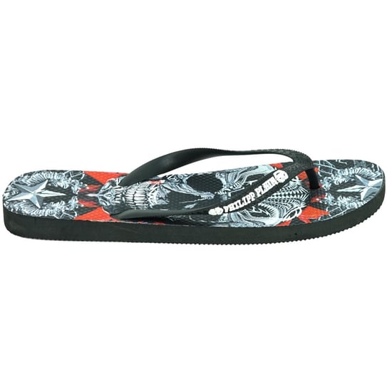 Chanclas Negras con Calavera Philipp Plein - Image 1