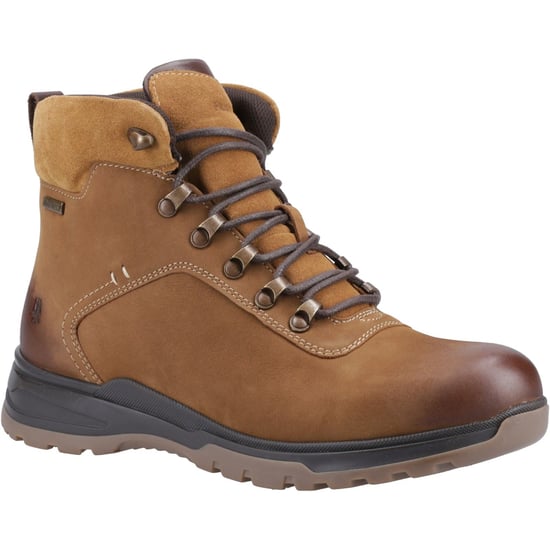 Hush Puppies Paul Leather Men's Tan Boots - Image 1