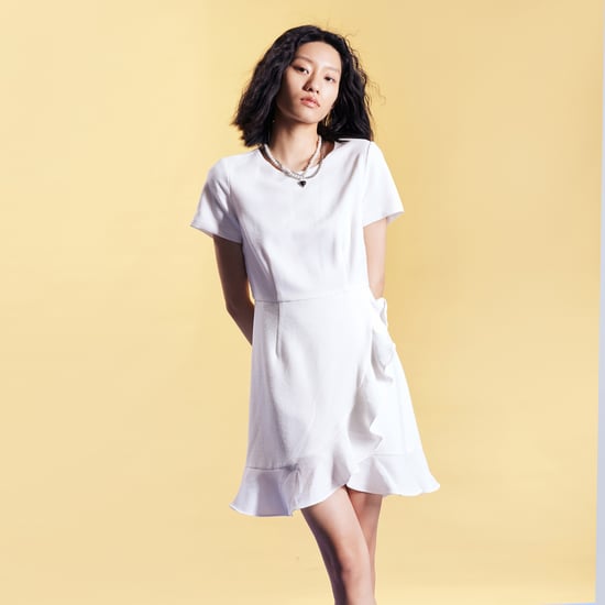 Short skater dress with frills - Image 5