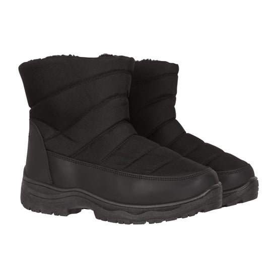 Mountain Warehouse Womens/Ladies Icey Fleece Lined Ankle Snow Boots (Black) - Image 4