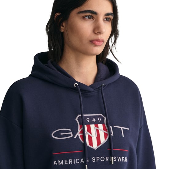 Gant Regular Archive Shield Hoodie Sweatshirt