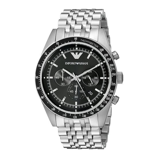 Emporio Armani Sportivo Chronograph Stainless Steel - Image 1