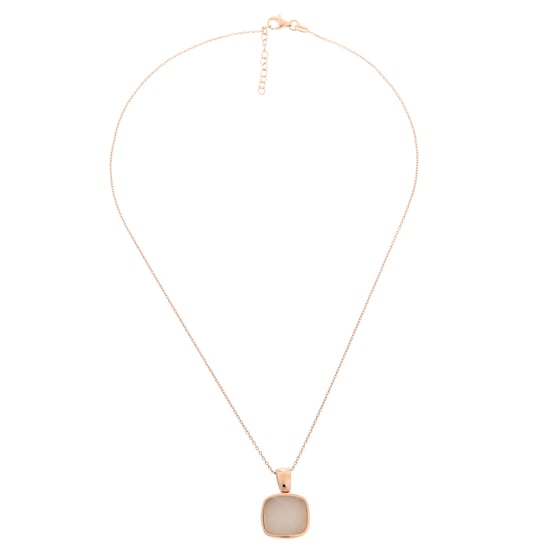 Orphelia 'Isabella' Women's 925 Sterling Silver Chain with Pendant - Rose ZH-7198/CR - Image 4