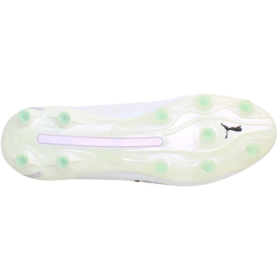 Puma King Ultimate Brilliance FG/AG Womens White Football Boots - Image 2