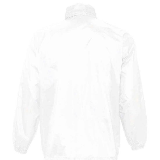 SOLS Unisex Adult Surf Windbreaker (White) - Image 2