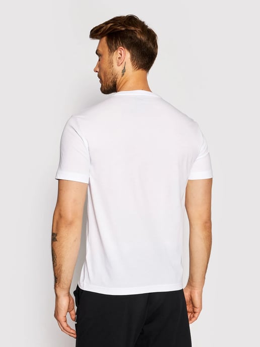 EA7 Emporio Armani Men's Short Sleeve T-Shirt, White - Image 4