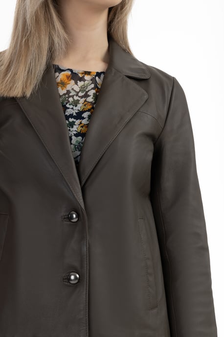 DreiMaster Vintage Leather Blazer - Image 3