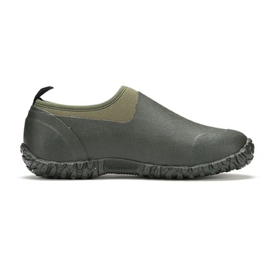 Muck Boots Muckster II Low Rubber Black/Moss Wellies Shoes - Image 5