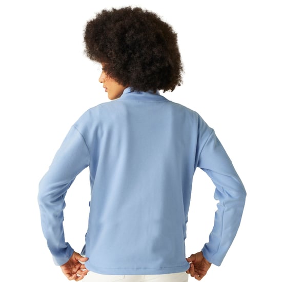 Regatta Womens/Ladies Ashlynn Knitted Fleece Jacket (Hydrangea Blue) - Image 4