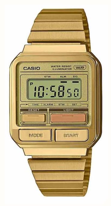 Casio Casio Collection Vintage Women's Gold Watch A120WEG-9AEF - Image 1