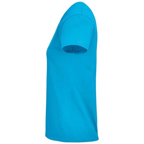 SOLS Womens/Ladies Crusader Organic T-Shirt (Aqua Blue) - Image 2