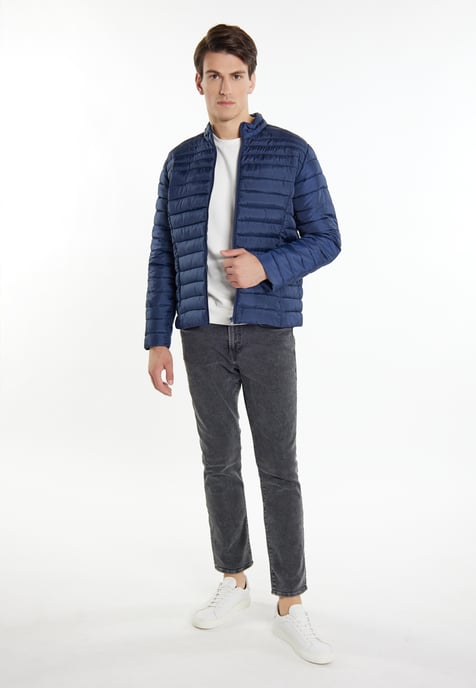Mo Light quilted jacket Men marine