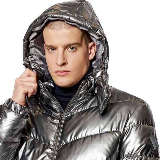 Doudoune Guess Hombre Clásico Plata - Image 2