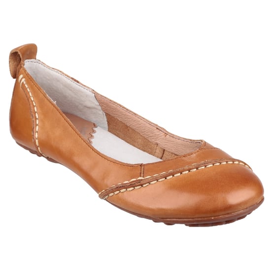 Hush Puppies Womens/Ladies Janessa Slip On Pumps (Tan) - Image 1