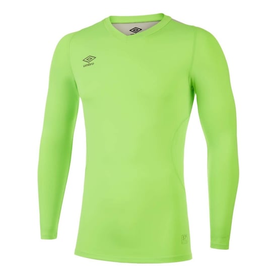 Umbro Mens Elite V Neck Base Layer Top (Green Gecko) - Image 1
