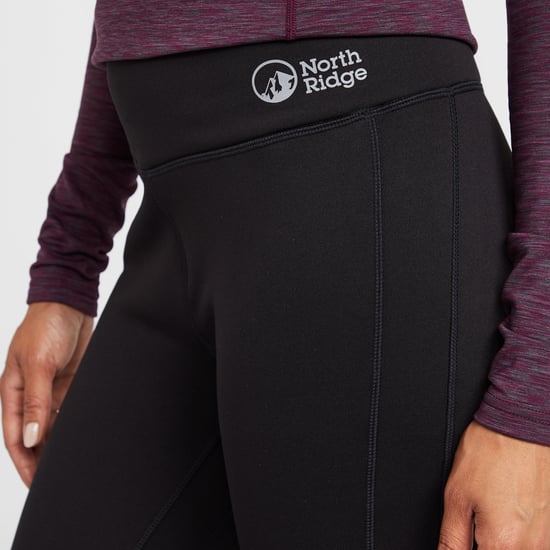 North Ridge Women's Four-Season Leggings with Moisure Wicking Fabric