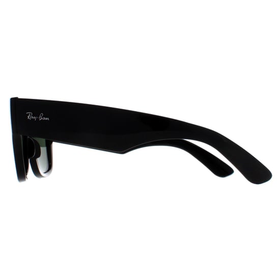 Ray-Ban Cuadradas Unisex Negro Pulido Verde RB0840S Mega Wayfarer - Image 3