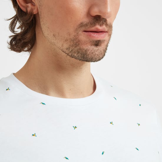 Tapton Mens T-Shirt Optic White