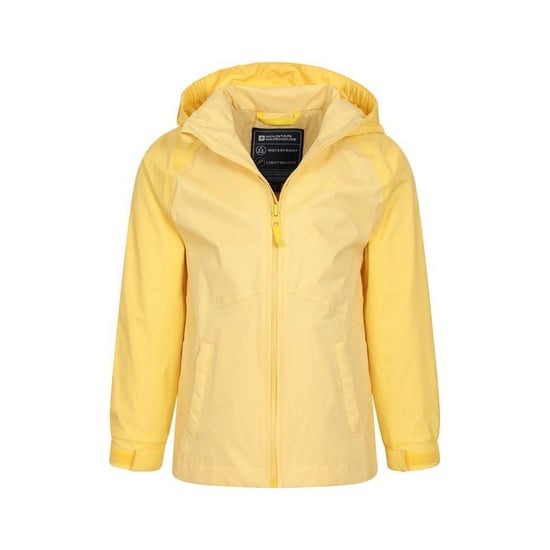 Mountain Warehouse Childrens/Kids Torrent II Waterproof Jacket (Pale Yellow) - Image 5